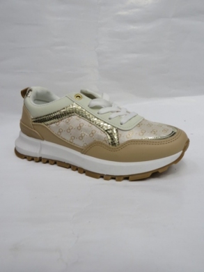Buty sportowe damskie na płaskim (36-41) BO-100 KHAKI
