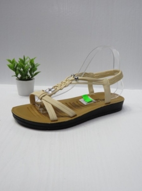 Sandały damskie na płaskim (36-41) FY6960 BEIGE