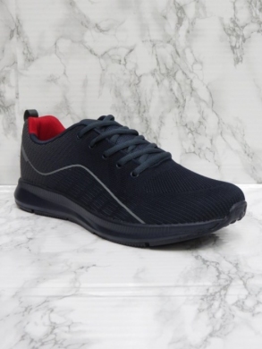 Buty sportowe męskie (41-46) A108-6 NAVY/RED