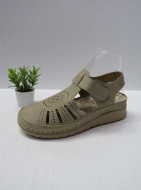 Sandały damskie na koturnie (36-41) 3028 BEIGE