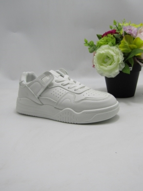 Buty sportowe damskie na płaskim (36-41) FH-15 WHITE