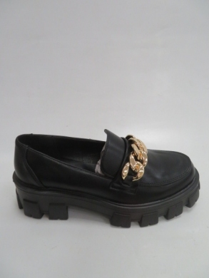 Mokasyny Damskie na koturnie (36-41) FR-565 BLACK