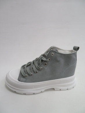 Trampki damskie na koturnie (36-41) 2023 GREEN