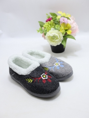 Kapcie damskie ocieplane (37-42) B040-ZM MIX