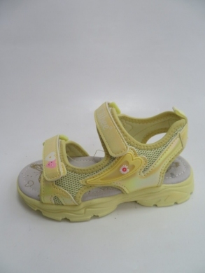 Sandały dziewczęce (26-31) Z831 YELLOW