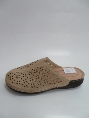 Klapki damskie na płaskim (37-42) 809 KHAKI