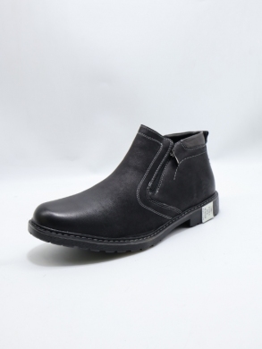 Botki męskie ocieplane (40-46) 22T80-1 BLACK