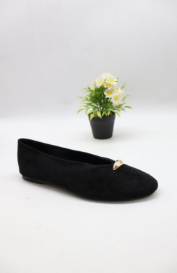 Baleriny damskie (36-41) 77-745 BLACK