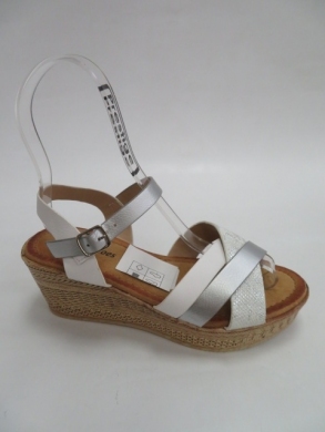 Sandały Damskie na koturnie (36-41) A-8 WHITE