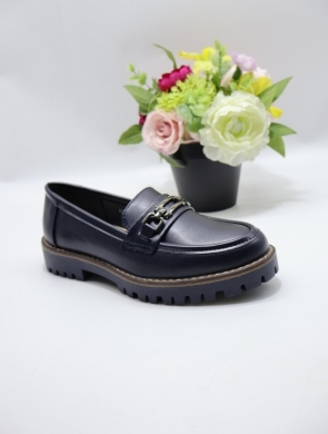 Mokasyny damskie na płaskim (36-41) 62701 DK.BLUE