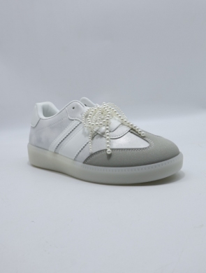 Buty sportowe damskie na płaskim (36-41) K1752 SILVER