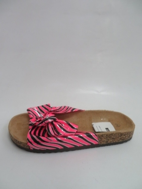 Klapki damskie na płaskim (36-41) FRS-53 FUCHSIA
