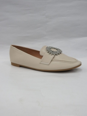 Mokasyny damskie na płaskim (36-41) LCL-1 BEIGE