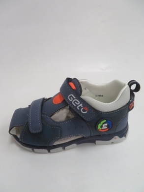 Sandały chłopięce (22-27) D958 BLUE/ORANGE