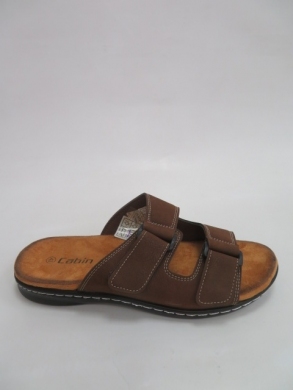 Klapki Męskie (40-45) 3686-2 BROWN