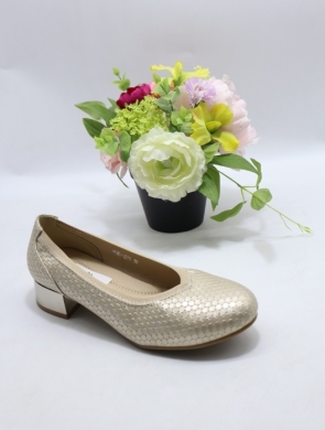 Czółenki damskie na obcasie (36-41) J-270 BEIGE
