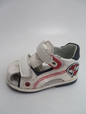 Sandały chłopięce (19-24) F260 WHITE/RED