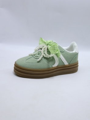 Buty sportowe damskie na płaskim (36-41) 6226-3 GREEN