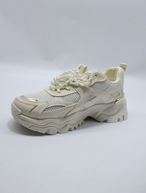 Sneakersy damskie (36-41) Y-127 BEIGE