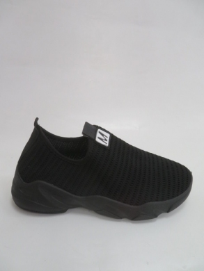 Buty sportowe damskie na płaskim (36-41) JR803 BLACK