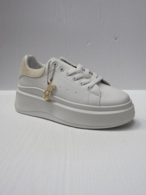 Buty sportowe damskie na płaskim (36-41) LA252 BEIGE