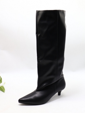 Kozaki damskie na szpilce (36-41) LA3120 BLACK