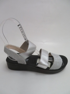 Sandały damskie na płaskim (36-41) FY6811 SILVER