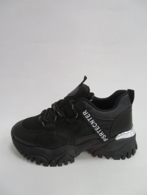 Sneakersy damskie niskie (36-41) BL211 BLACK