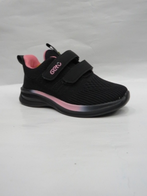 Buty sportowe dziewczęce (26-31) A152 BLACK/PINK