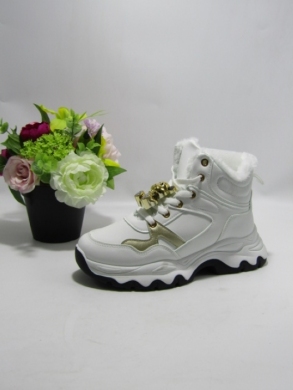 Buty sportowe damskie ocieplane (36-41) 8937 WHITE