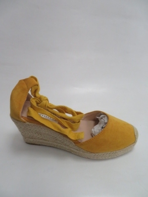 Sandały damskie na koturnie (36-40) JEY-3 YELLOW