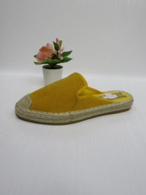 Klapki damskie na płaskim (36-41) 4821 YELLOW