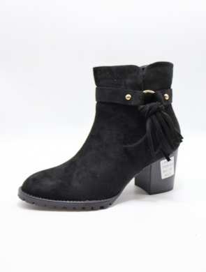 Botki damskie na obcasie (36-41) OM280 BLACK