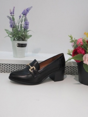 Półbuty damskie na obcasie (36-41) 68148 BLACK