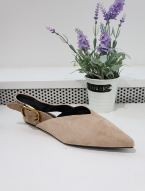 Sandały damskie na płaskim (36-41) CH929 KHAKI