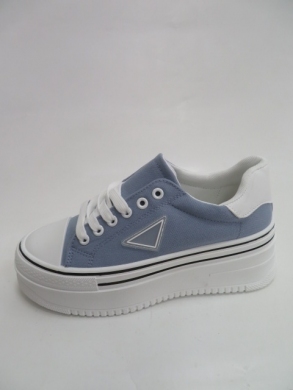 Trampki damskie na koturnie (36-41) AB972 BLUE