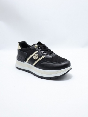 Buty sportowe damskie na płaskim (36-41) LD-167 BLACK