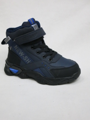 Botki chłopięce ocieplane (26-31) P648 BLUE/ROYAL