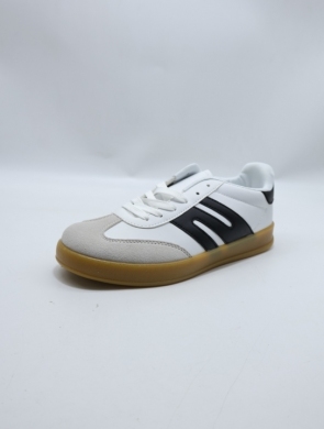 Buty sportowe damskie na płaskim (36-41) SGFY-9 WHITE/BLACK