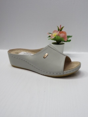 Klapki damskie na koturnie (36-41) 7AA221 GREY