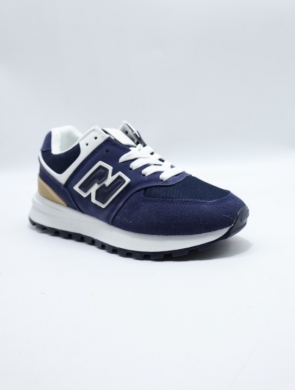 Buty sportowe damskie na płaskim (36-41) 9001 NAVY