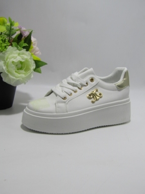 Buty sportowe damskie na płaskim (36-41) YH37 GOLD