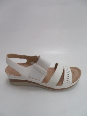 Sandały damskie na koturnie (36-41) 0-11 WHITE