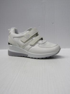 Buty sportowe damskie na koturnie (36-41) J-139 WHITE
