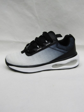 Buty sportowe męskie (40-45) SM128-2 WHITE/BLA