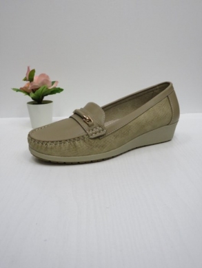 Mokasyny damskie na koturnie (36-41) CY-M112 BEIGE