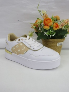 Buty sportowe damskie na płaskim (36-41) 23-3 KHAKI