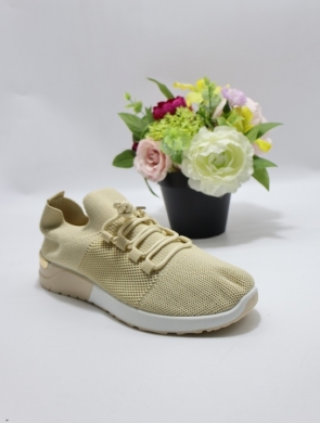 Buty sportowe damskie na płaskim (36-41) FTA-217 BEIGE