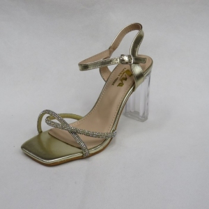 Sandały damskie na obcasie (36-41) QL-276 GOLD