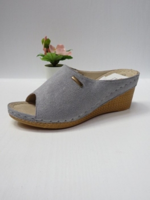 Klapki damskie na koturnie (36-41) 7AA230 GREY